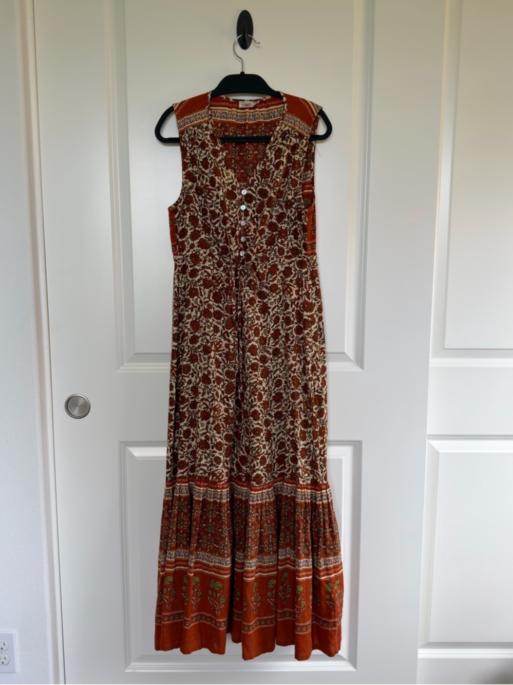 Faherty Ojai Dress Umber Folly Floral (PLEASE READ DESCRIPTION) - Picture 2 of 8